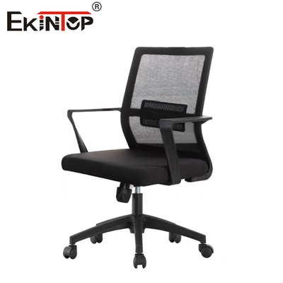 Personnaliser la chaise de bureau respirante en maille de tissu appuie-tête réglable milieu du dos