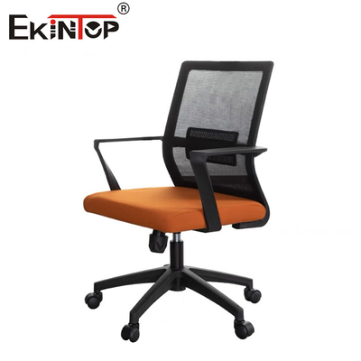 Personnaliser la chaise de bureau respirante en maille de tissu appuie-tête réglable milieu du dos