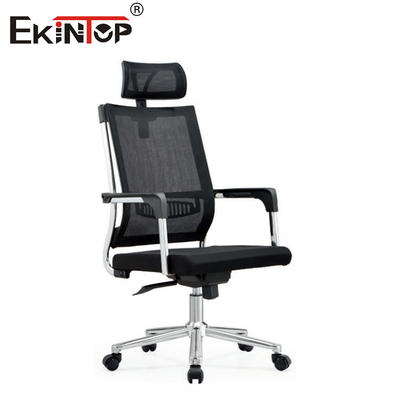 Prix d'usine Chaise de bureau à dos en maille haute avec hauteur réglable du repose-tête