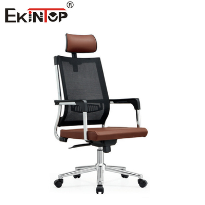 Prix d'usine Chaise de bureau à dos en maille haute avec hauteur réglable du repose-tête