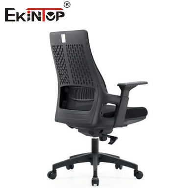 Chaise de bureau en maille en tissu moderne avec accoudoirs moulé en mousse de mémoire
