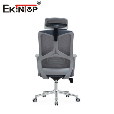 Chaise de bureau gestionnaire ergonomique personnalisée en treillis pivotant