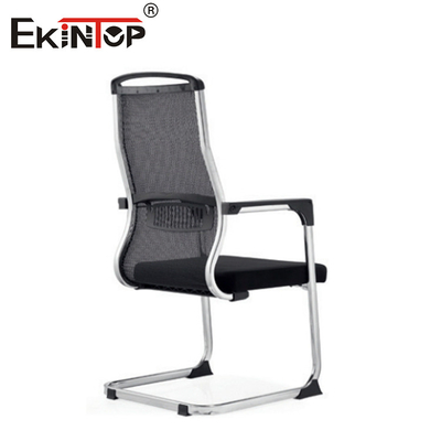 Chaise de bureau à dos en maille haute avec cadre métallique de siège en forme d'arche