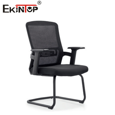Chaise de bureau à dos moyen lavable avec appuie-bras en maille