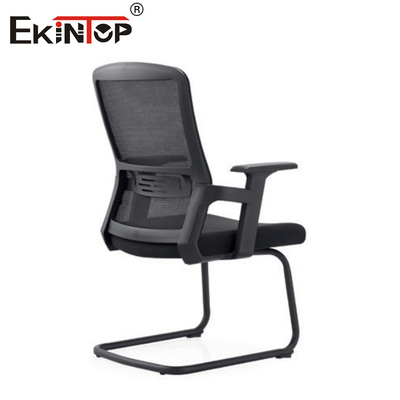 Chaise de bureau à dos moyen lavable avec appuie-bras en maille