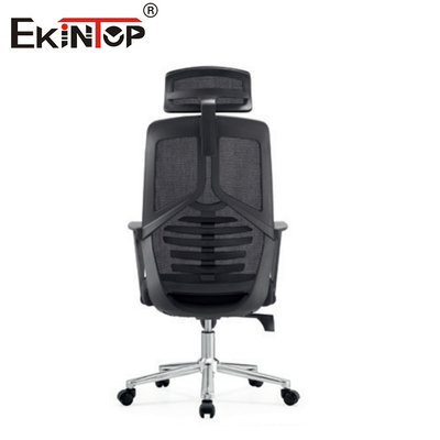 Chaise de bureau en maille ergonomique réglable à dos haut
