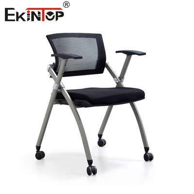 Chaise d'entraînement avec accoudoir pliable et matériel de treillis pour les écoles