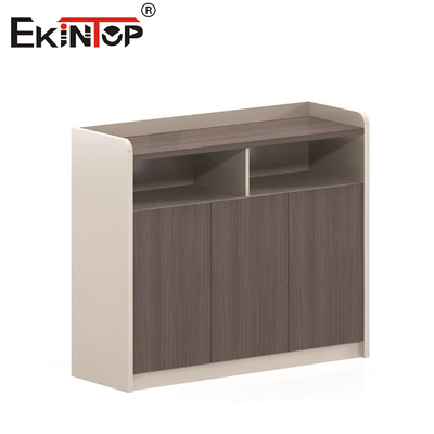Chambre d'étude Armoire basse Bureau Armoire de dossiers Matériau en bois Style moderne