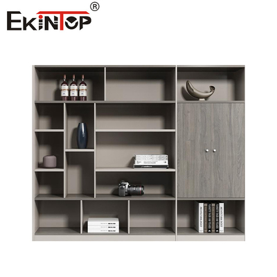 Armoire de bois de haute qualité de style moderne personnalisable pour les bureaux