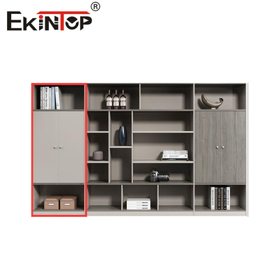 Armoire de bois de haute qualité de style moderne personnalisable pour les bureaux