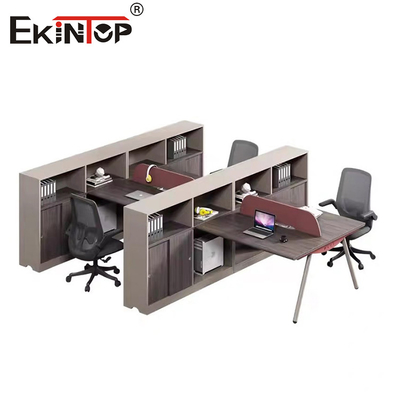 Bureau de bureau de conception moderne Bureau d'ordinateur Bureau modulaire en bois Cubicles de travail