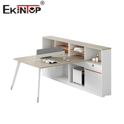 Aménagement de meubles sur mesure Bureau Cubicle Bureau Station de travail Bureau modulaire pour 2 personnes