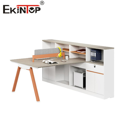 Aménagement de meubles sur mesure Bureau Cubicle Bureau Station de travail Bureau modulaire pour 2 personnes