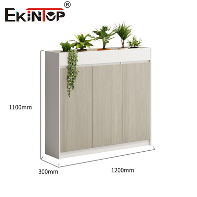 Armoire mobile en bois sans poignée de haute qualité