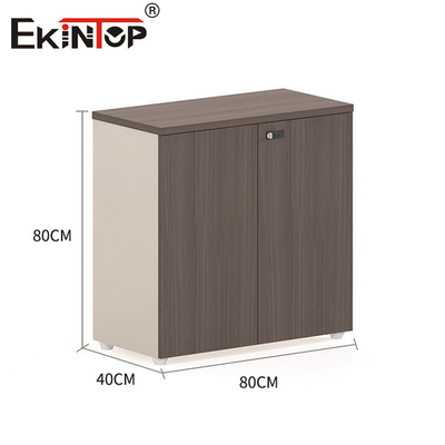 Armoire à feuille de noyer de style moderne sous bureau personnalisable