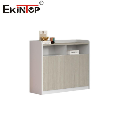 Conception de style minimaliste Armoire à livres et dossiers en bois pour le bureau à domicile