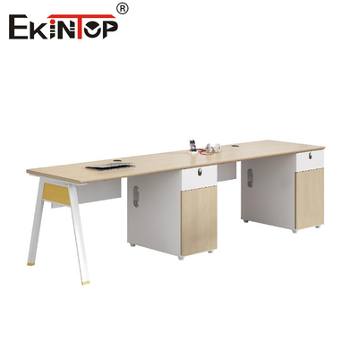 Bureau d'employé de bureau en bois de haute qualité