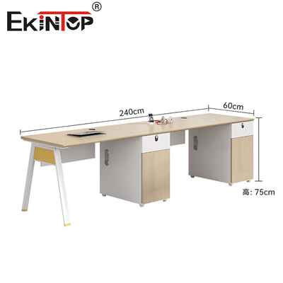 Bureau d'employé de bureau en bois de haute qualité