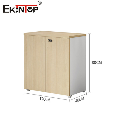 Prix réduit Armoire à fichiers en bois pour le stockage de documents de bureau