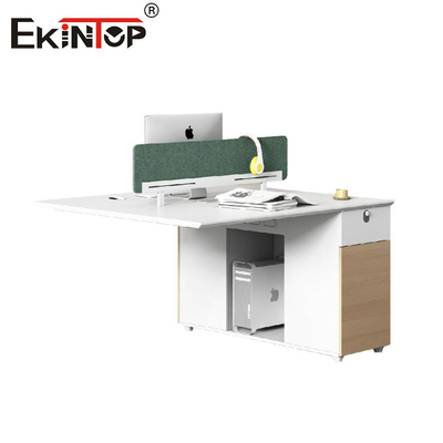 Meubles de bureau modulaires et connectés pour deux personnes