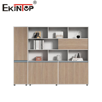 Matériau en bois de couleur noyer Fichier Cabinet de bureau Meubles de maison Bureau