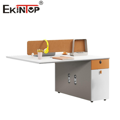 Station de travail en bois modulaire ouverte personnalisable