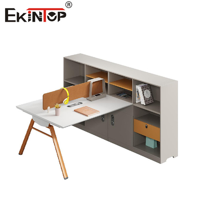 Station de travail de bureau sur mesure pour meubles avec écran de partition