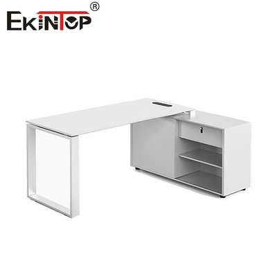 Fabrique de meubles de bureau Bureau blanc dans le style moderne