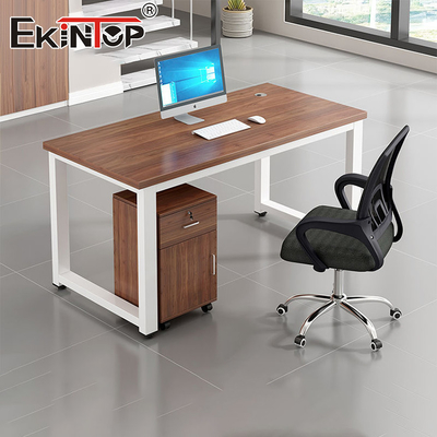 Ensemble de meubles de bureau en bois, en fer
