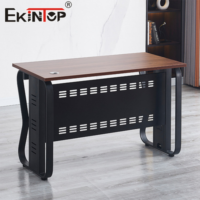 Design ergonomique Bureau minimaliste Bureau d'ordinateur en bois massif
