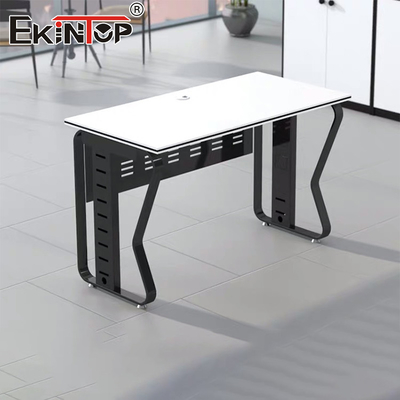 Prix d'usine Bureau de bureau exécutif avec armoire de rangement Bureau d'ordinateur en bois massif