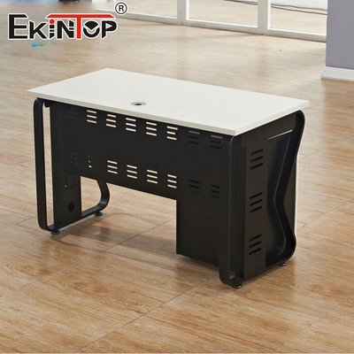 Noir Petit bureau pour employés personnalisable Bureau d'ordinateur maison en bois massif