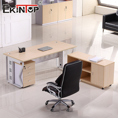 Bureau de gestion de l'espace des bureaux Matériau en bois Chaises de bureau pour ordinateur