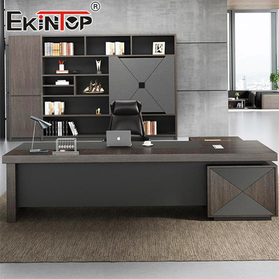 Bureau de bureau en forme de L de haute qualité Table de bureau unique