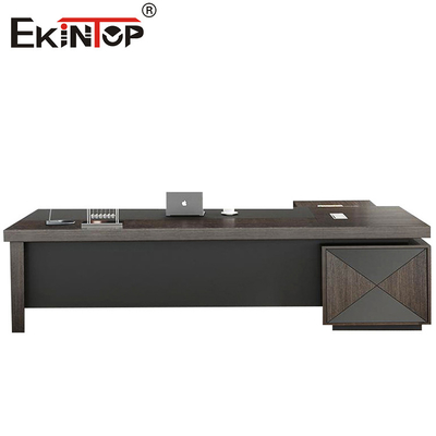 Bureau de bureau en forme de L de haute qualité Table de bureau unique