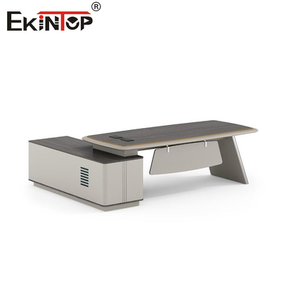 Bureau en forme de L avec armoire de rangement Design moderne Bureau sur mesure