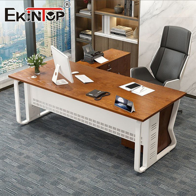 Prix réduit Design moderne Bureau à noix Bureau sur mesure