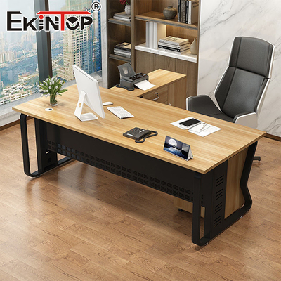 Prix réduit Design moderne Bureau à noix Bureau sur mesure