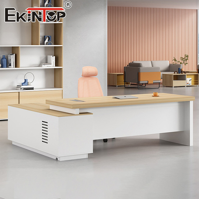 Tableau de bureau en bois de noyer tout bureau moderne