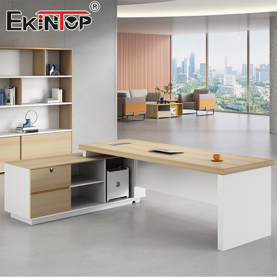 Tableau de bureau en bois de noyer tout bureau moderne