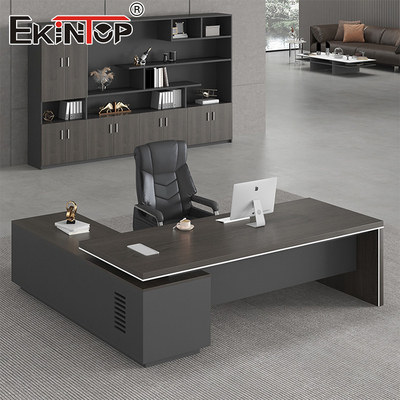 Bureau du PDG de style classique Bureau de bureau de haute qualité Bureau moderne