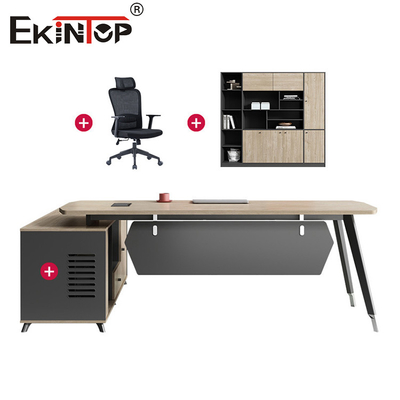 Ensemble de meubles de bureau Bureau commercial Bureau exécutif Bureau avec tiroirs