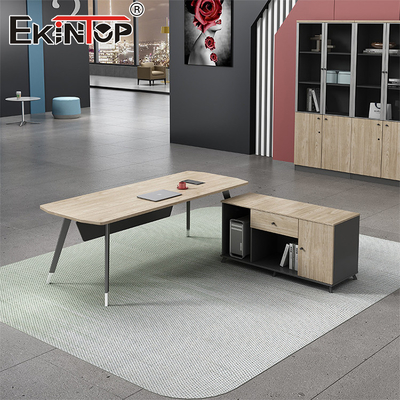 Meubles de bureau de design moderne Bureau en bois Bureau exécutif Bureau avec tiroirs