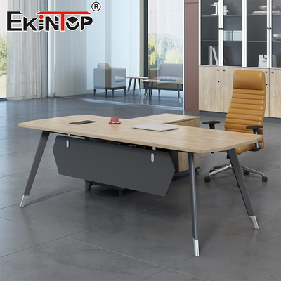 Chaise de bureau de haute qualité personnalisée de style commercial Bureau exécutif avec tiroirs