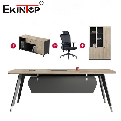 Espace de bureau moderne bureau commercial personnalisé bureau exécutif bureau avec tiroirs