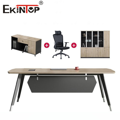 Espace de bureau moderne bureau commercial personnalisé bureau exécutif bureau avec tiroirs