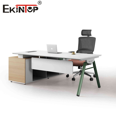 Bureau de bureau de haute qualité en forme de L fournisseur de meubles de bureau sur mesure