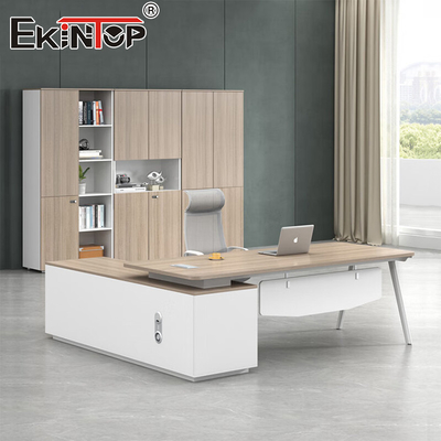 Bureau de bureau de style commercial, bureau sur mesure
