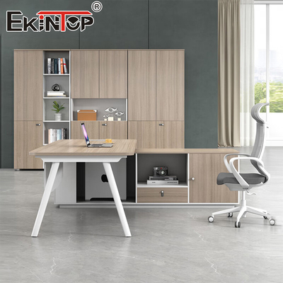 Bureau de bureau de style commercial, bureau sur mesure