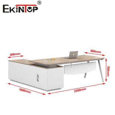 Bureau de bureau de style industriel Bureau sur mesure en bois